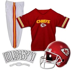 Franklin Sports Kansas City Chiefs Kids  Football Uniform Set